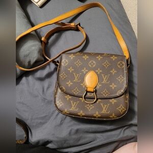 Authentic Louis Vuitton Brown Monogram St. Cloud
